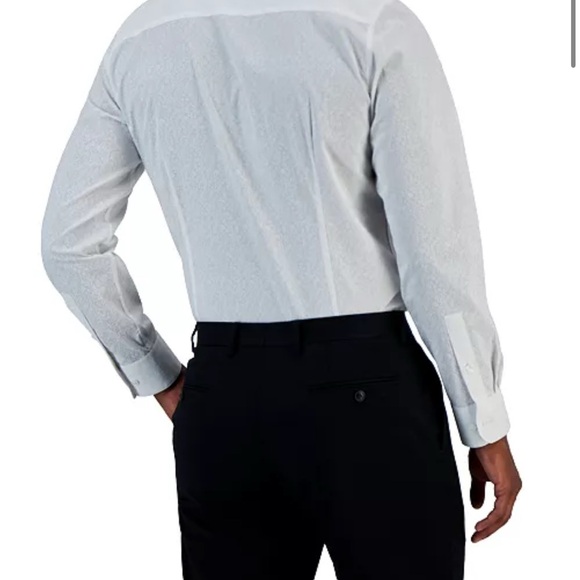 Coral Print Men’s Button Down Collared Dress Shirt Long Sleeve NWT $65 - Picture 4 of 7